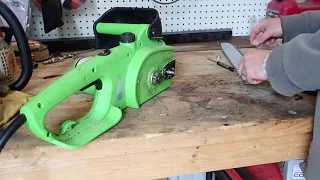 14in Portland Electric Chainsaw Issue - Harbor Freight