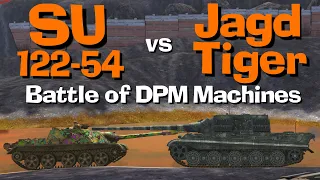 WOT Blitz Face Off || SU-122-54 vs Jagdtiger