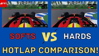 F1 SOFT VS HARD TYRES! Hotlap Comparion (Formula Apex Roblox)