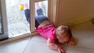 Funny Baby Escape Like Agent 007 | Mission Impossible | Cute Baby Videos