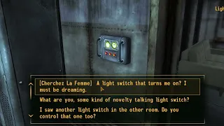 flirting with a light switch - Fallout New Vegas