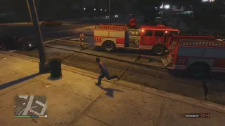 GTA V marabunta grande kills firefighter part 3