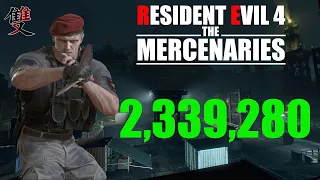 Resident Evil 4 Remake Mercenaries - 2,339,280 Krauser Docks S++ | World Record Strategy