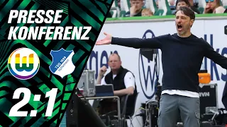 Pressekonferenz mit Kovac & Matarazzo nach VfL Wolfsburg - TSG Hoffenheim 2:1 | Bundesliga