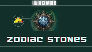 Zodiac stones in Undecember - A dummies guide (from a dummy)