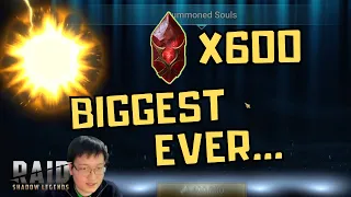 The Actually Biggest Soulstone Summon Ever.. And Failed Poorly... | RAID SHADOW LEGENDS