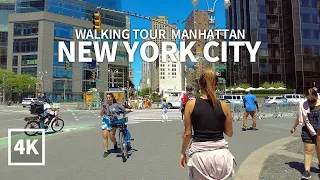 [4K] NEW YORK CITY - Lincoln Center, Columbus Circle, Broadway, Upper West Side, Manhattan, Travel