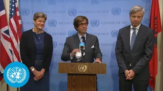 France, Germany and the UK on Iran - Security Council Media Stakeout (30 June 2022)