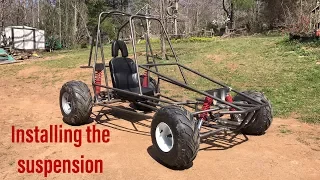 Building the two speed off road go kart part 3