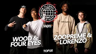 Wood & Four Eyes VS Zoopreme & Lorenzo | TOP 16 | WORLD BREAKING CLASSIC 2023