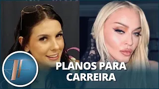 Ana Castela comenta feat internacional e cita Madonna: ”Se ela me chamar to doidinha pra aceitar”