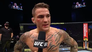 UFC 257: Dustin Poirier Octagon Interview