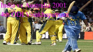 India vs Australia 2001 4th ODI Visakhapatnam