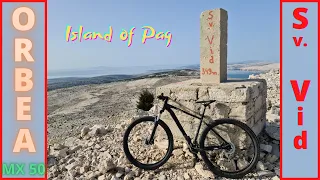 Otok Pag - Sv.Vid - - Orbea MX 50 29" 2021