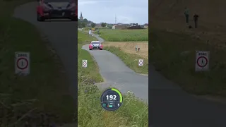 194km/h in a Rally1 Hyundai i20 WRC 🚙💨 #shorts