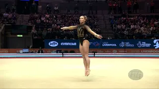 BLACK Elsabeth (CAN) - 2022 Artistic Worlds, Liverpool (GBR) - Qualifications Floor Exercise