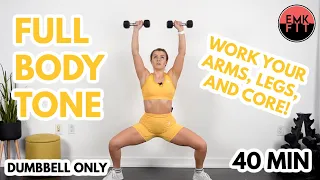 FULL BODY TONE-ARMS, ABS, AND ASS