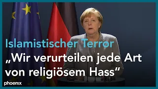 Islamistischer Terror: Videokonferenz mit Merkel, Macron, Kurz, Michel und von der Leyen