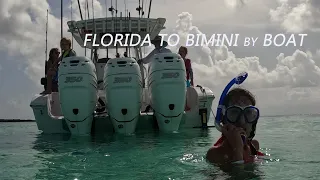 Florida to Bimini by BOAT!