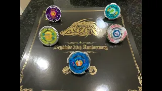 UNBOXING BEYBLADE 20TH ANNIVERSARY SET
