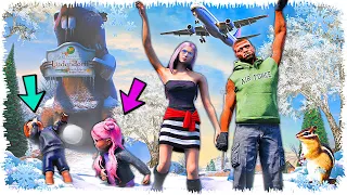 Джонни отбасымен бірге қыдыруға кетті (GTA V)