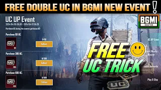 ✅ FREE DOUBLE UC EVENT | BGMI NEW UC UP EVENT FULL EXPLAIN | HOW TO PURCHASE UC IN BGMI