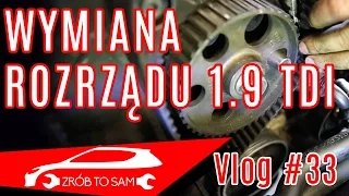 Wymiana rozrządu w 1.9 TDI 1Z - to proste! Vlog #33