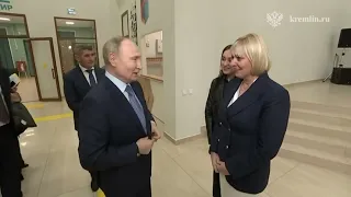 Владимир Путин посетил Чувашию