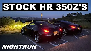 HR 350Z VS HR 350Z TOUGE RUNS | NIGHTRUN