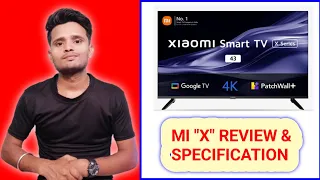 MI 'X' 43 inch 4K Smart Tv || Pratap Technical | 43 inch smart tv under 25000 |  43 inch smart 4k tv