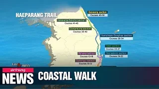 Korea's longest walking trail shows beauty, history of east coast