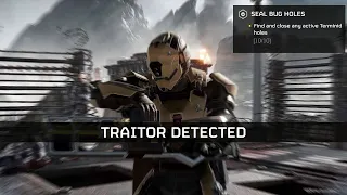 Extracting as a Traitor in Helldivers 2