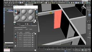 43 Материал Multi Sub Object в программе 3ds Max