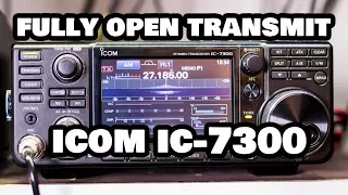 All Band Transmit Modification  Icom IC-7300 Full Explanation w/ Test at End!