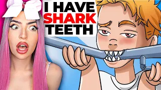 I Have SHARK TEETH.. (True Story Animation Reaction)