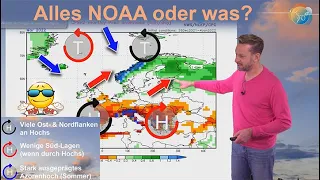NOAA & das Jahr 2022: Was berechnet NOAA für die kommenden Monate bis zum Sommer? Ein Ausblick...