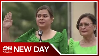 Sara Duterte sworn in as 15th Vice President