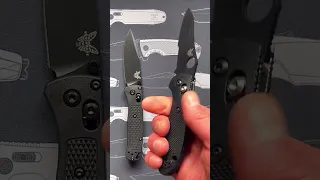 Benchmade Battle Griptilian vs Bugout 🐛 which is best edc 👍🏻