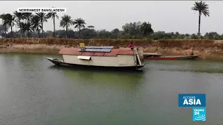 The reality of rising sea waters: Inside Bangladesh's floating schools