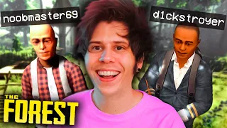 SUSCRIPTORES y RUBIUS SE PIERDEN en el BOSQUE | The Forest #4