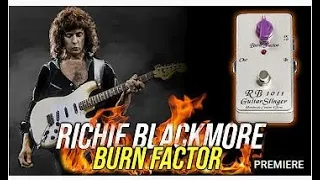 Richie Blackmore Vibes! The Guitarslinger RB1011 Pedal AIWA TP1011 Preamp VERSION 2