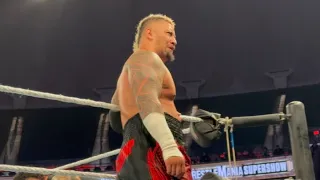 Solo Sikoa breaks character for kids during WWE Live Event!! 2/25/23