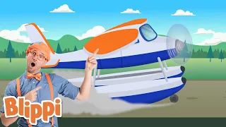 Blippi | Blippi flies a Seaplane!! | Educational Videos for Toddlers | Cars for Children