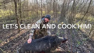 Catch Clean & Cook MONSTER Wild Boar (Feed the hungry)