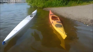 Kayak vs Surfski: Epic V12 and Necky Chatham 17 comparison