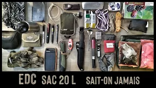 EDC - Contenu sac à dos