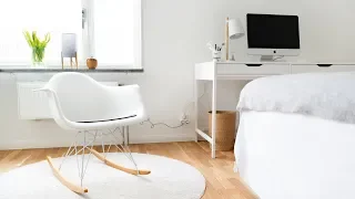 Minimalist bedroom tour | Before and after