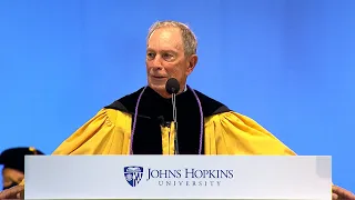 Michael Bloomberg, Johns Hopkins University's 2021 Commencement Speaker