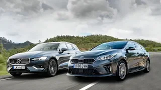 2019 Kia Proceed vs 2019 Volvo V60 Wagon