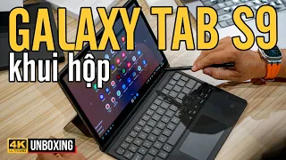 KHUI HỘP SAMSUNG GALAXY TAB S9 CHÍNH HÃNG và PHỤ KIỆN | WWW.MAINGUYEN.VN